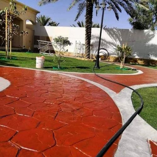 الخرسانة المطبوعة