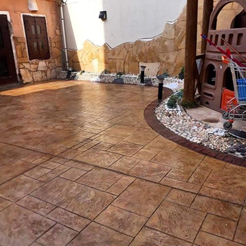 الخرسانة المطبوعة