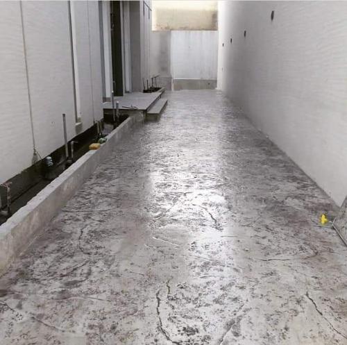 الخرسانة المطبوعة